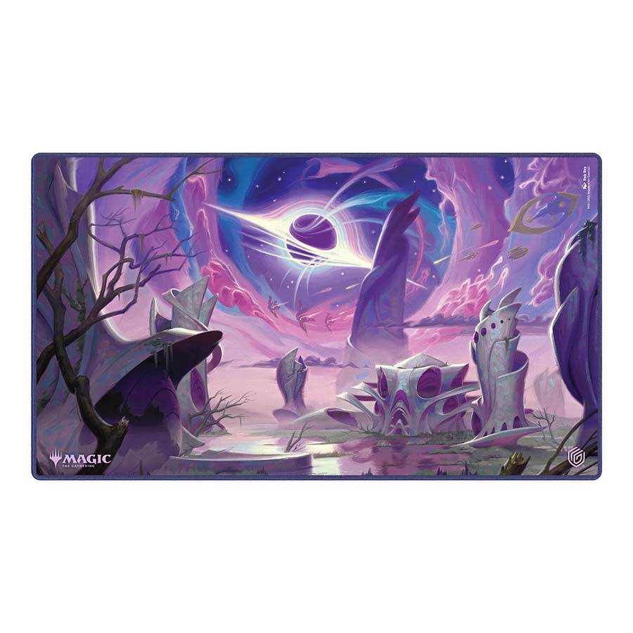 Image of MAGIC THE GATHERING: ULTIMATE GUARD PLAYMAT: EOE EDGE OF ETERNITIES: GODLESS SHRINE